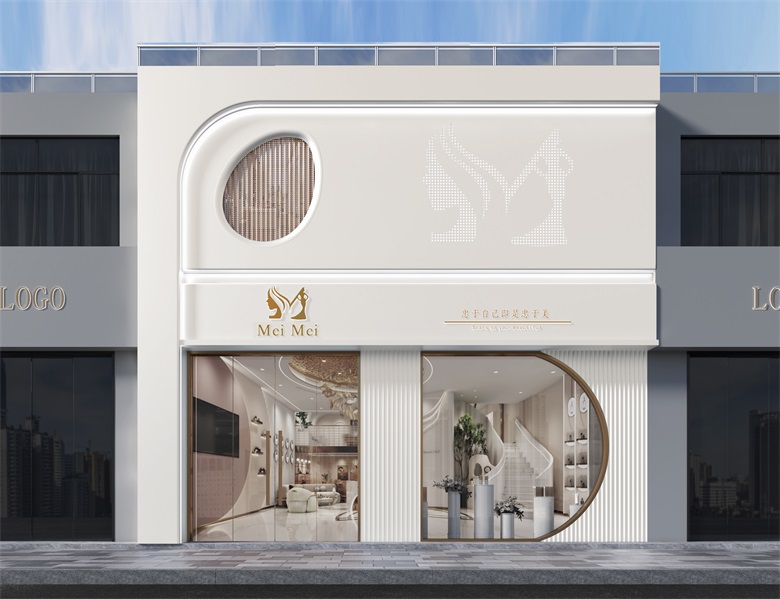 杭州桐廬美容院裝修設(shè)計(jì)案例